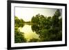 Sunrise on Green Lake I-Alan Hausenflock-Framed Photographic Print