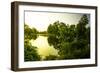 Sunrise on Green Lake I-Alan Hausenflock-Framed Photographic Print