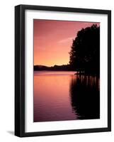 Sunrise on Lake, Arkansas, USA-Gayle Harper-Framed Photographic Print