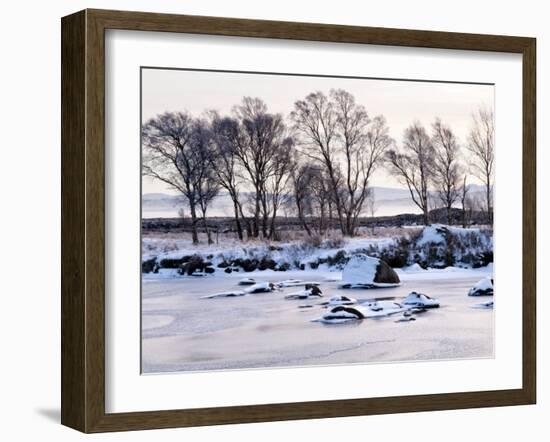 Sunrise on Loch Ba, Glencoe, Scotland, UK-Nadia Isakova-Framed Photographic Print