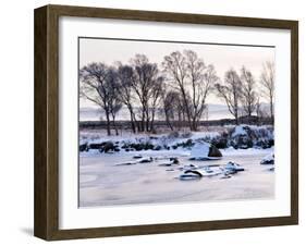 Sunrise on Loch Ba, Glencoe, Scotland, UK-Nadia Isakova-Framed Photographic Print