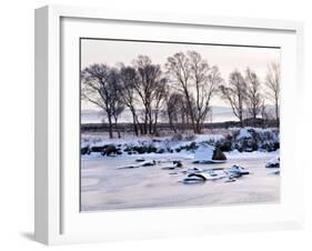 Sunrise on Loch Ba, Glencoe, Scotland, UK-Nadia Isakova-Framed Photographic Print