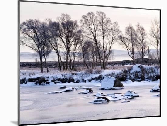 Sunrise on Loch Ba, Glencoe, Scotland, UK-Nadia Isakova-Mounted Photographic Print