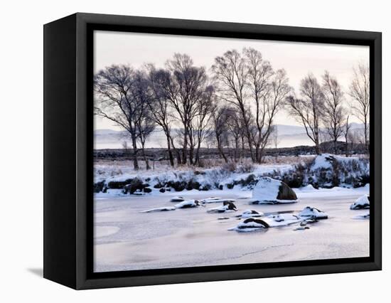 Sunrise on Loch Ba, Glencoe, Scotland, UK-Nadia Isakova-Framed Stretched Canvas