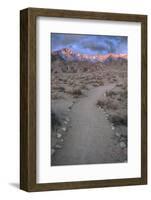 Sunrise on Lone Pine Peak and Mt Whitney, California, USA-Jaynes Gallery-Framed Photographic Print