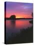 Sunrise on Longview Lake, Jackson County, Missouri, USA-Charles Gurche-Stretched Canvas