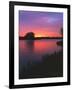 Sunrise on Longview Lake, Jackson County, Missouri, USA-Charles Gurche-Framed Photographic Print