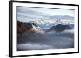 Sunrise on Matterhorn, Natural Park of Mont Avic, Aosta Valley, Graian Alps, Italy-Roberto Moiola-Framed Photographic Print