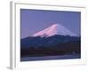 Sunrise on Mount Fuji from Lake Kawaguchi, Yamanashi Prefecture, Japan-Nigel Blythe-Framed Photographic Print