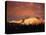 Sunrise on Mount Rainier-James Randklev-Stretched Canvas