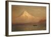 Sunrise on Mount Tacoma-Albert Bierstadt-Framed Giclee Print