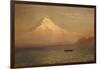 Sunrise on Mount Tacoma-Albert Bierstadt-Framed Giclee Print