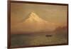 Sunrise on Mount Tacoma-Albert Bierstadt-Framed Giclee Print