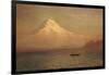 Sunrise on Mount Tacoma-Albert Bierstadt-Framed Giclee Print