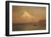 Sunrise on Mount Tacoma-Albert Bierstadt-Framed Giclee Print