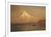 Sunrise on Mount Tacoma-Albert Bierstadt-Framed Premium Giclee Print