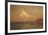 Sunrise on Mount Tacoma-Albert Bierstadt-Framed Premium Giclee Print