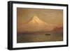 Sunrise on Mount Tacoma-Albert Bierstadt-Framed Giclee Print