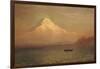 Sunrise on Mount Tacoma-Albert Bierstadt-Framed Giclee Print