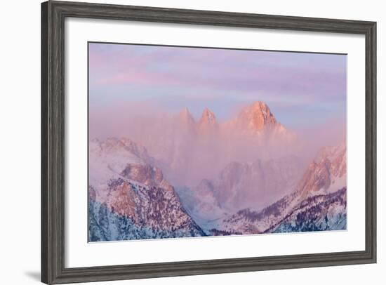 Sunrise on Mount Whitney, Lone Pine, California, USA-Jaynes Gallery-Framed Photographic Print