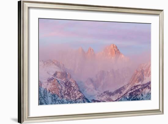 Sunrise on Mount Whitney, Lone Pine, California, USA-Jaynes Gallery-Framed Photographic Print