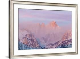 Sunrise on Mount Whitney, Lone Pine, California, USA-Jaynes Gallery-Framed Photographic Print