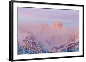 Sunrise on Mount Whitney, Lone Pine, California, USA-Jaynes Gallery-Framed Photographic Print