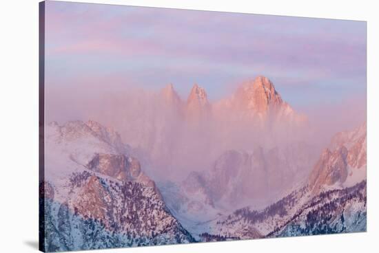 Sunrise on Mount Whitney, Lone Pine, California, USA-Jaynes Gallery-Stretched Canvas