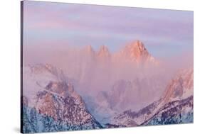 Sunrise on Mount Whitney, Lone Pine, California, USA-Jaynes Gallery-Stretched Canvas