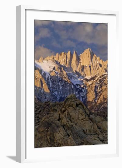 Sunrise on Mt Whitney, California, USA-Jaynes Gallery-Framed Photographic Print