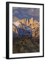 Sunrise on Mt Whitney, California, USA-Jaynes Gallery-Framed Photographic Print