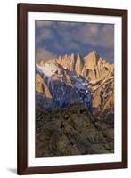 Sunrise on Mt Whitney, California, USA-Jaynes Gallery-Framed Photographic Print