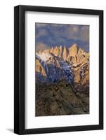 Sunrise on Mt Whitney, California, USA-Jaynes Gallery-Framed Photographic Print