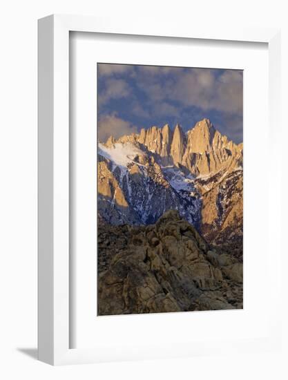 Sunrise on Mt Whitney, California, USA-Jaynes Gallery-Framed Photographic Print