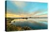 Sunrise on Myvatn Lake North Iceland Europe-Renato Granieri-Stretched Canvas