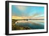 Sunrise on Myvatn Lake North Iceland Europe-Renato Granieri-Framed Photographic Print