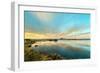 Sunrise on Myvatn Lake North Iceland Europe-Renato Granieri-Framed Photographic Print