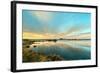 Sunrise on Myvatn Lake North Iceland Europe-Renato Granieri-Framed Photographic Print