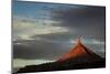 Sunrise on North Sixshooter Tower, Indian Creek, Utah-Louis Arevalo-Mounted Photographic Print