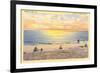 Sunrise on Ocean View, Virginia-null-Framed Premium Giclee Print
