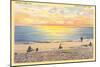Sunrise on Ocean View, Virginia-null-Mounted Art Print