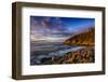 Sunrise on Otter Cliffs #4-Robert Lott-Framed Art Print