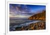 Sunrise on Otter Cliffs #4-Robert Lott-Framed Giclee Print