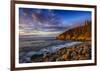 Sunrise on Otter Cliffs #4-Robert Lott-Framed Giclee Print