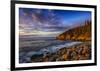 Sunrise on Otter Cliffs #4-Robert Lott-Framed Giclee Print