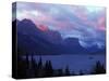 Sunrise on Peaks in Glacier National Park, Montana, USA-Steve Kazlowski-Stretched Canvas