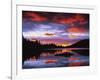 Sunrise on Reflection Lake, Mt. Rainier National Park, Washington, USA-Charles Gurche-Framed Photographic Print