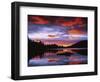 Sunrise on Reflection Lake, Mt. Rainier National Park, Washington, USA-Charles Gurche-Framed Photographic Print