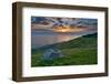 Sunrise on Sea of Galilee-Ilan Shacham-Framed Photographic Print