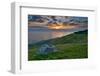 Sunrise on Sea of Galilee-Ilan Shacham-Framed Photographic Print